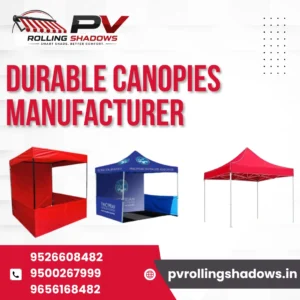Canopies Manufacturer in Coimbatore – PV Rolling Shadows