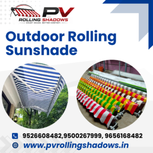 Outdoor Rolling Sunshade Manufacturer – PV Rolling Shadows