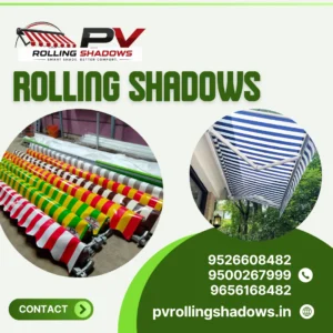 Premium Rolling Shadows Manufacturer in Coimbatore – PV Rolling Shadows
